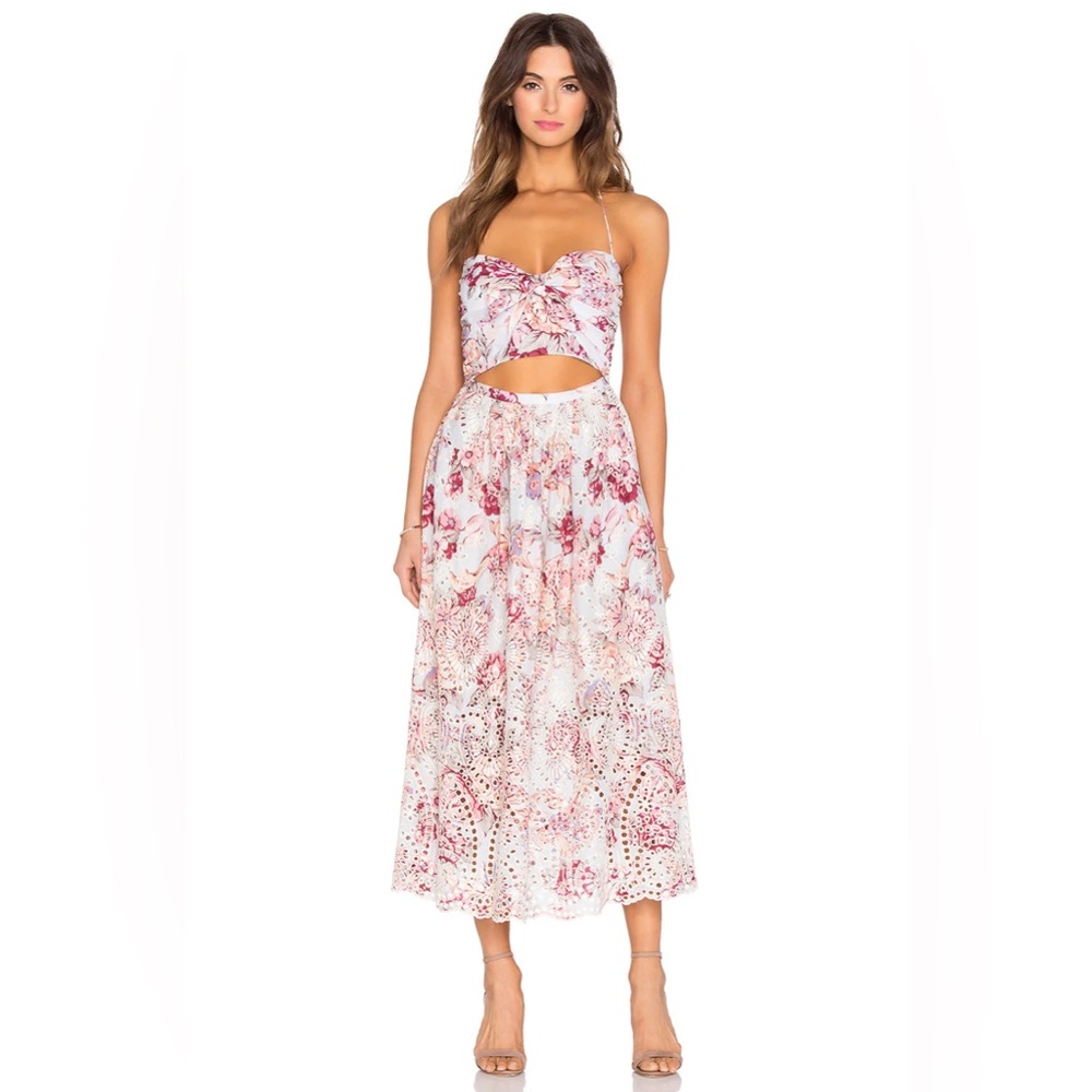 Zimmerman Eden Floral Midi Dress